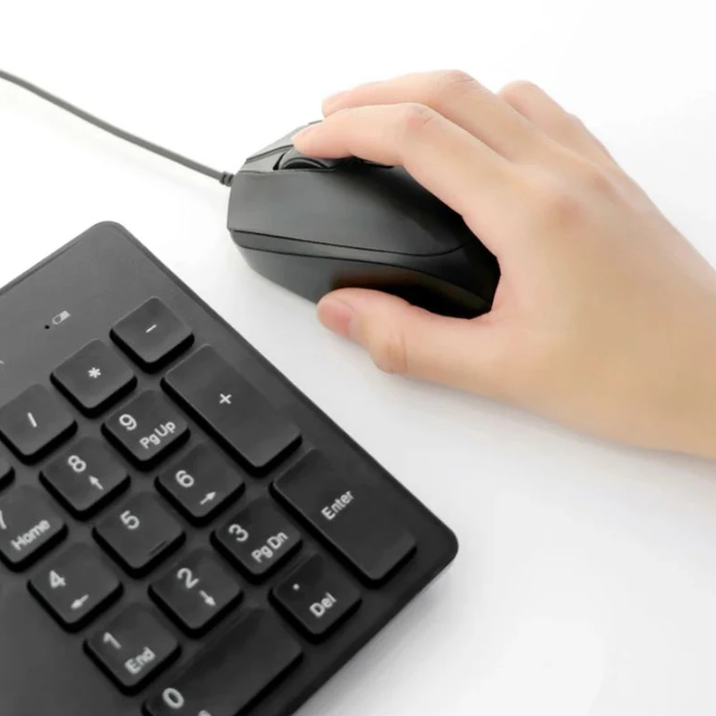 3600N Wired Gaming Mouse 800DPI 1200DPI 1600DPI Optical Sensor 3 Independently Buttons For PC Gamer
