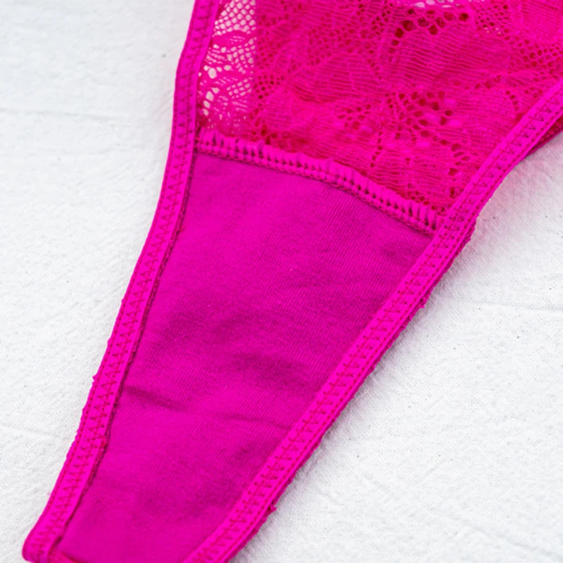 String taille basse en dentelle transparente pour femme, sous-vêtement sexy en biscuits, culotte sans couture, nouvelle collection 2023