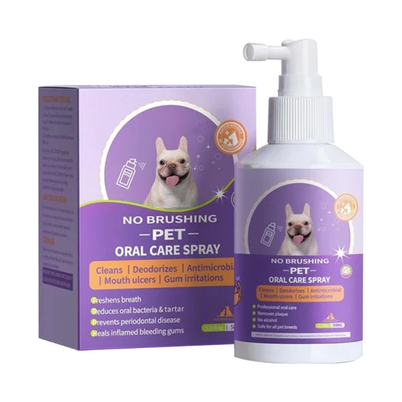 Pet Dental for Dogs Teeth Tartar Control Deodorant Reduce Plaques, Tartar