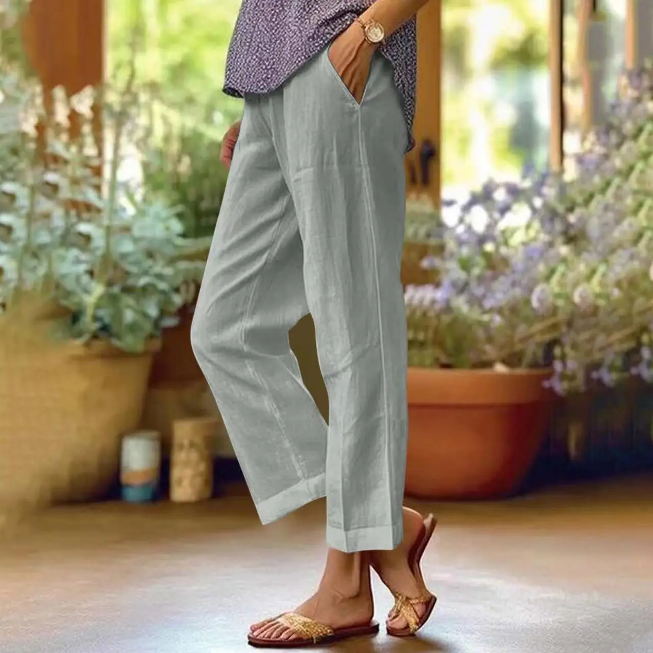 Light grey pant only