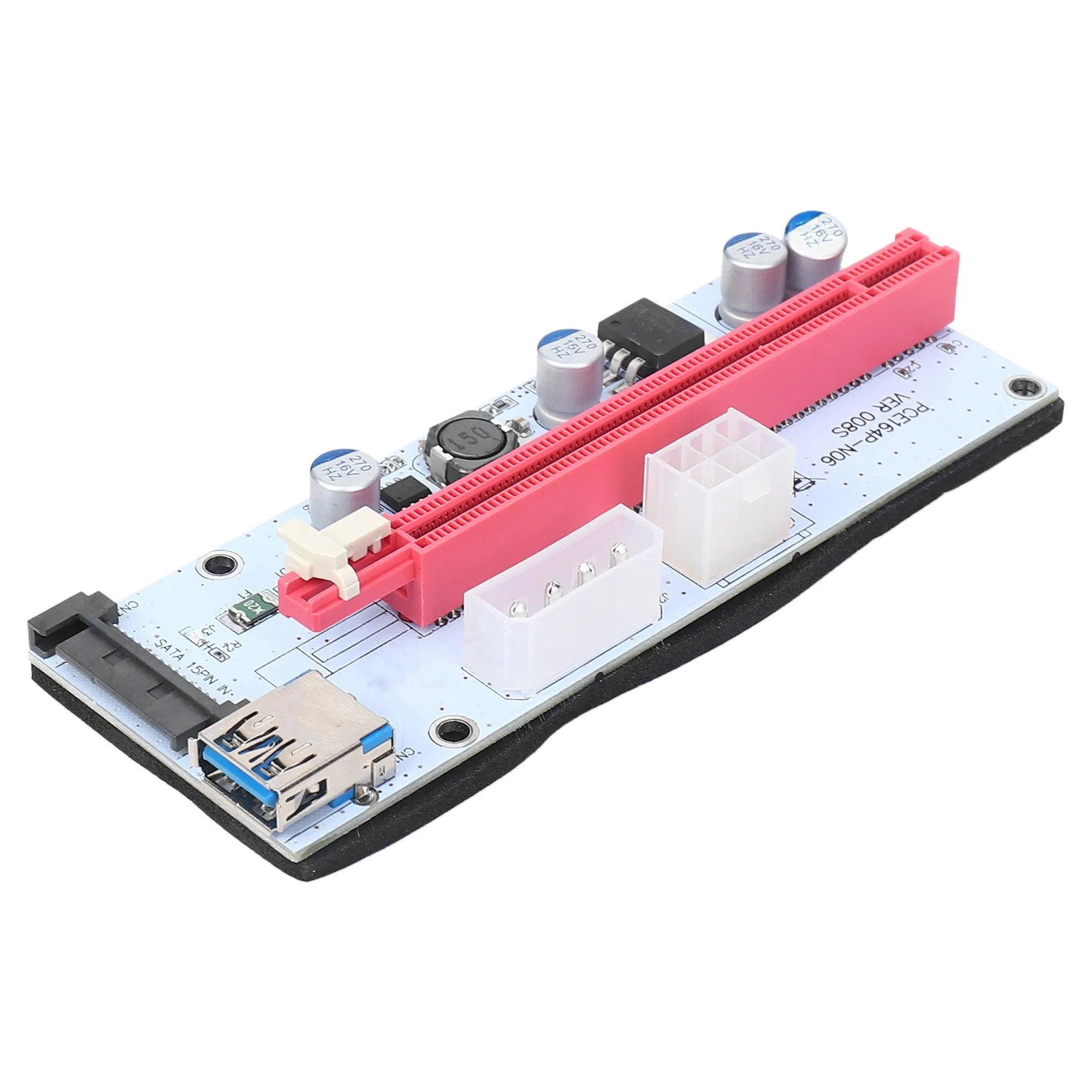

Райзер VER008S Molex 4Pin SATA 6PIN PCIE PCI-E PCI Express, 10 шт.