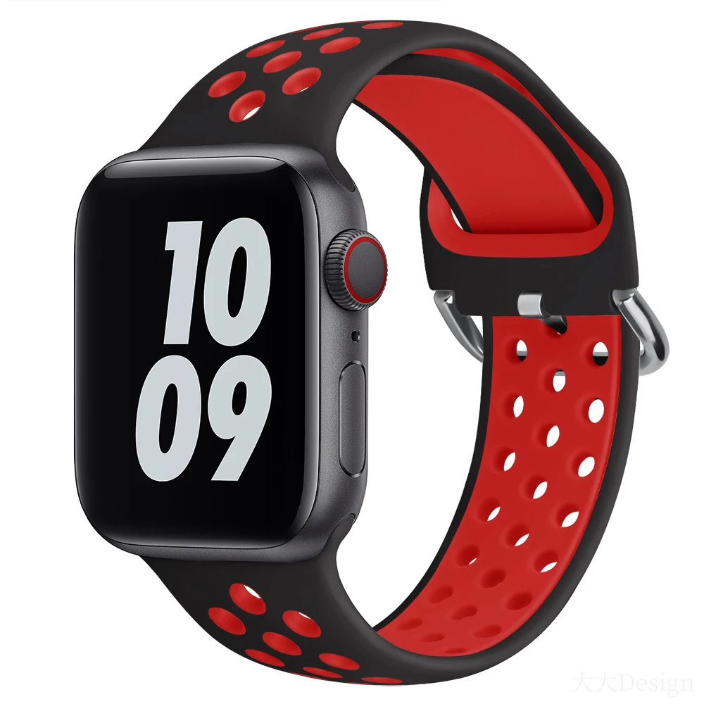 ตัวเลือกสินค้า สายซิลิโคนกันน้ำสำหรับ Apple Watch ทุกรุ่น