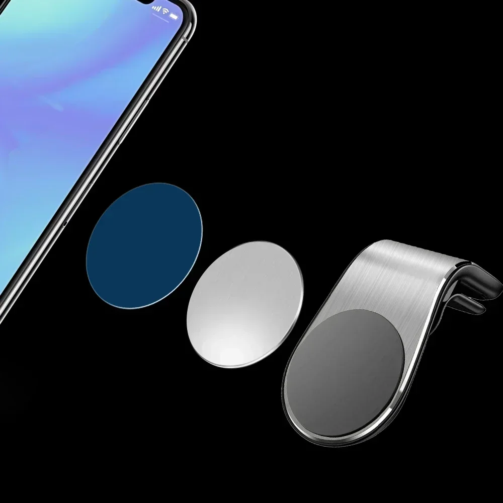 Slim Metal Plate for Magnetic Phone Holder - Universal Iron Sticker Disk