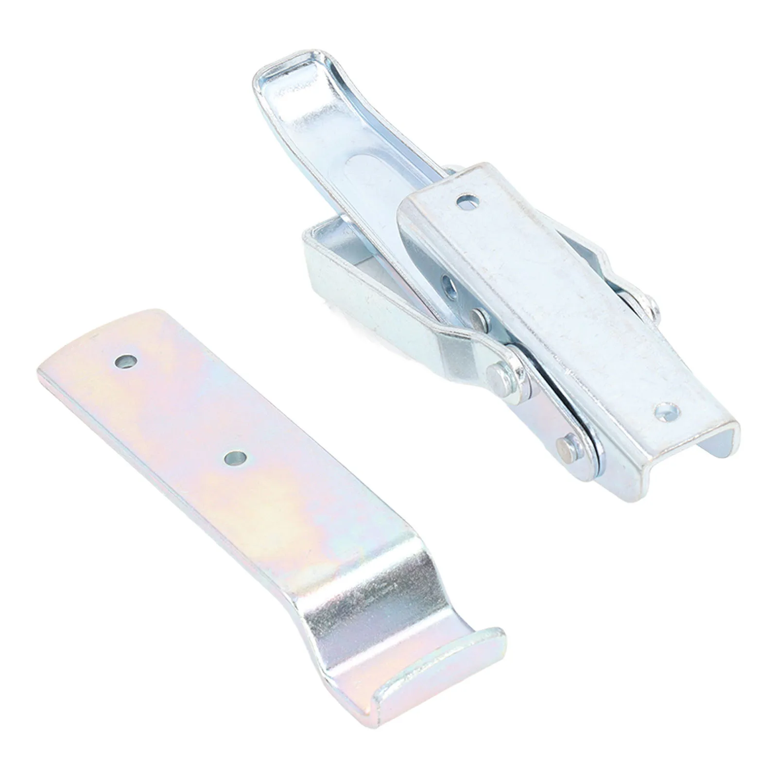 Toggle Clamp Trailer Trailer Door Heavy Duty Over Centre Body Clamp with Catch Plate for RVs Campervans