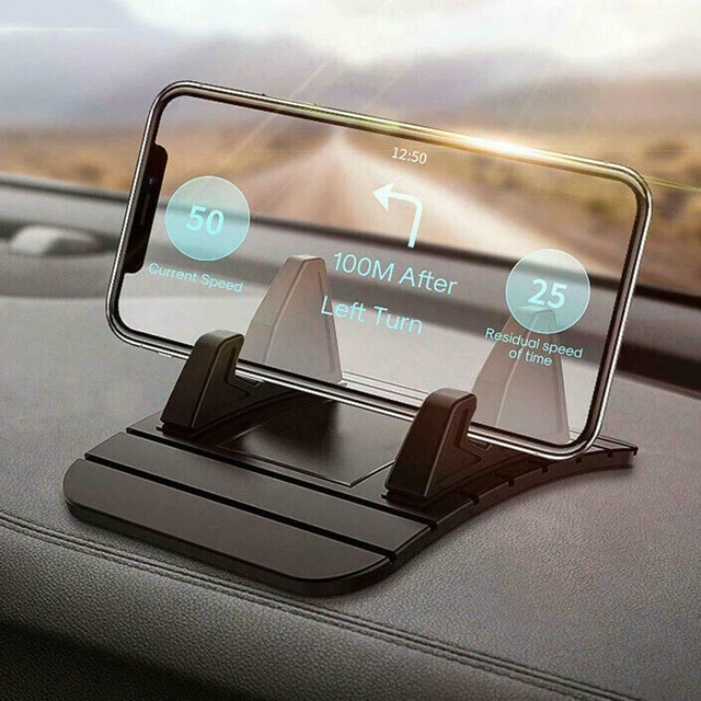 Anti-slip Car Silicone Holder Mat Pad Dashboard Stand Mount For Phone GPS  Bracket For iPhone Samsung Xiaomi Huawei Universal - AliExpress