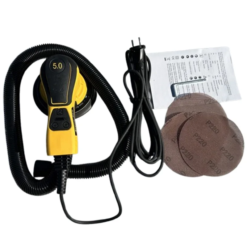 350W Brushless Orbital Electric Sander Multifunction Polishing Machine Wall Grinding Machine For Woodworking Primary Wood Corner electric polisher electric orbital sander mini sander grinder