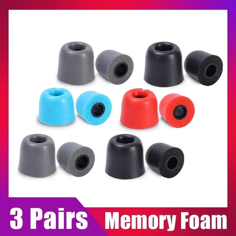 Soft Memory Foam Earphone Tip Noise Isolating Comfortble Memory Foam