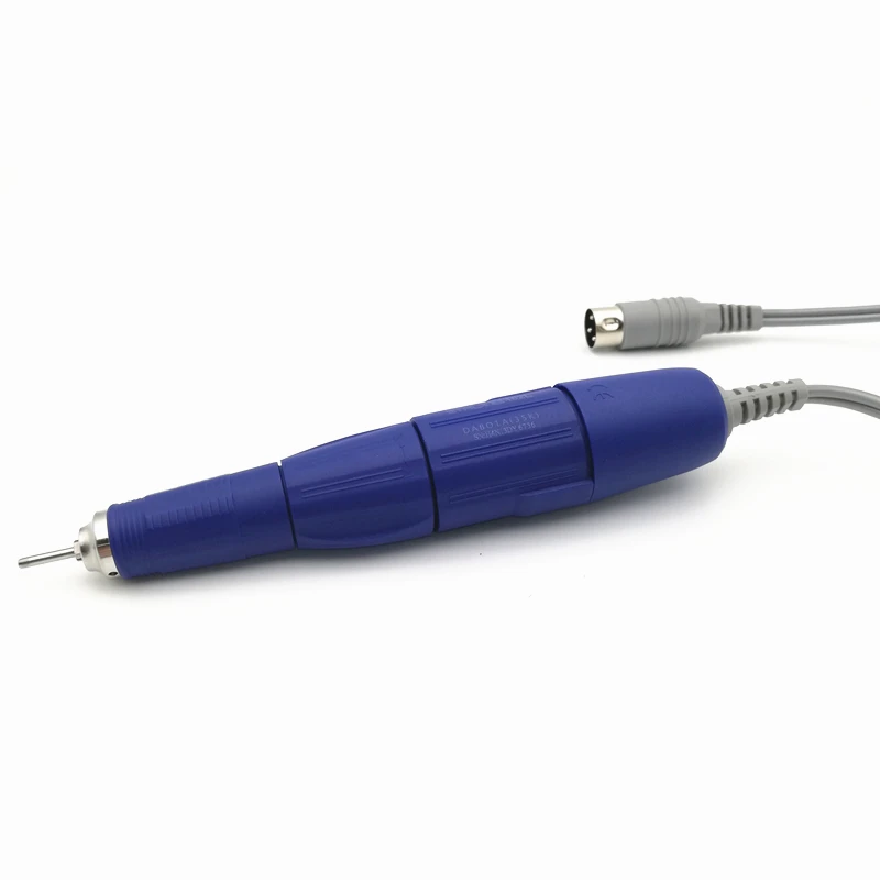 

35,000RPM 102L Blue Handle File Bits Nails Polisher Art Pen For Strong 210 204 90 Marathon Control Box Electric Nail Drill
