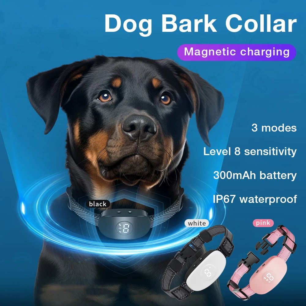 improve vaginal lubrication Dog Collars Smart Bark Collar For Dogs main image 0
