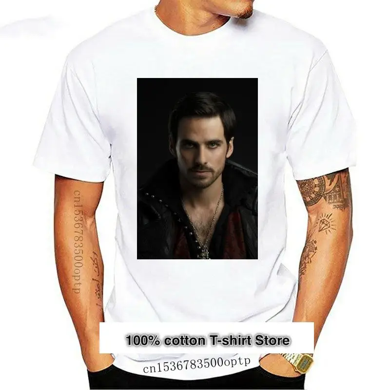 Ropa de capitán Hook para hombre, camiseta de una раз, nueva