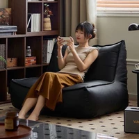 Living Room Balcony Single Sofa Bedroom Tatami Cat's Paw Leather Sofa Chair Leisure Chair Recliner Corner Sofa for Living Room 2