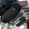 Tactical Molle Flashlight Holster EDC Pouch with Belt Clip Outdoor Multitool Pouch ​Torch Pouch Cover Case EDC Tool Holder Pouch 5