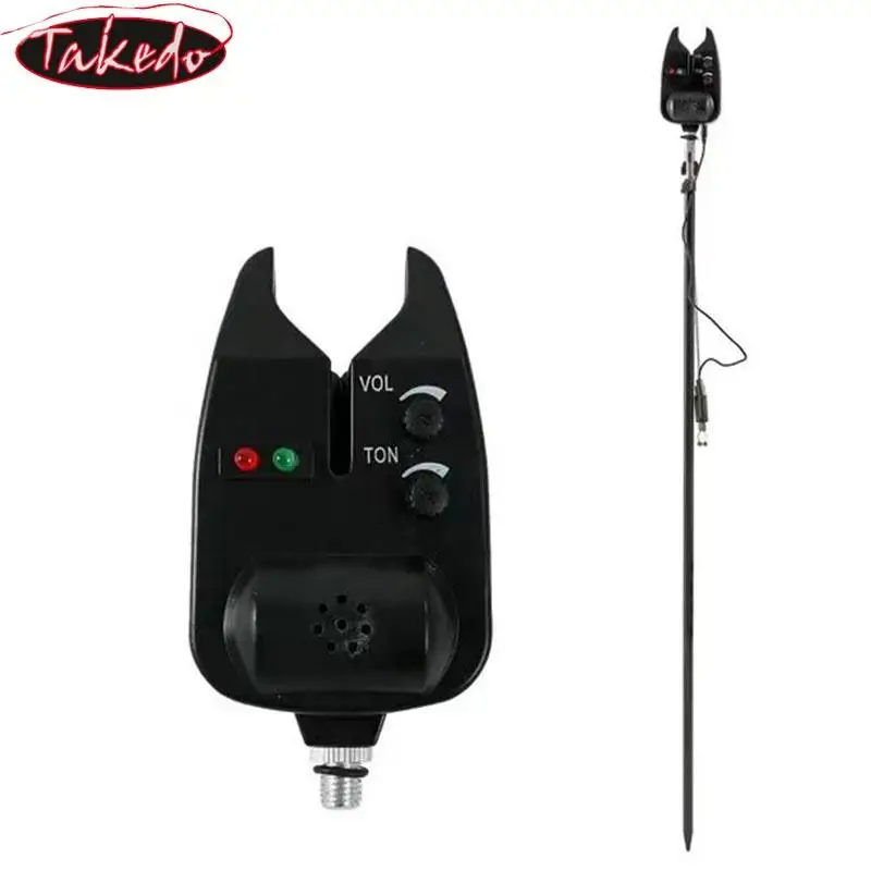 Annonciateur de touches TAKEDO YD02 pour pêche à la carpe - Alarme indicateur avec clochette