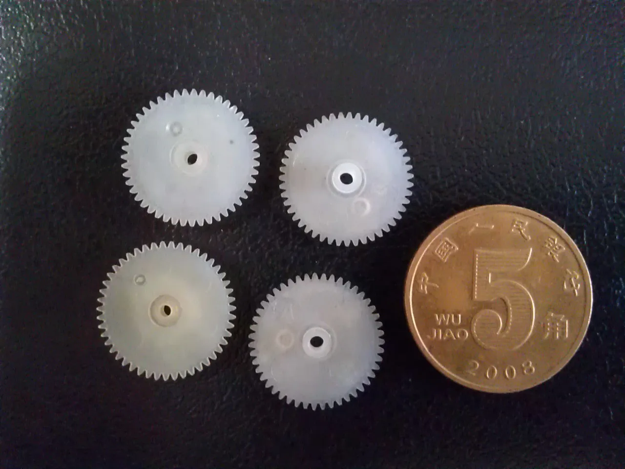 

5pcs plastic gear for cassette deck audio player tape recorder
