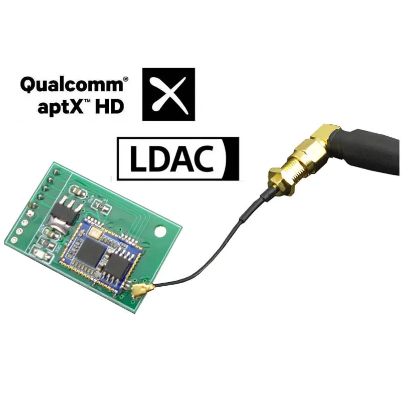 

DLHiFi Bluetooth 5.1 QCC5125 APTX-HD APTX-ada ptive LDAC IIS output with MCK Antenna I2S Card For HiFi Audio Amplifier DAC