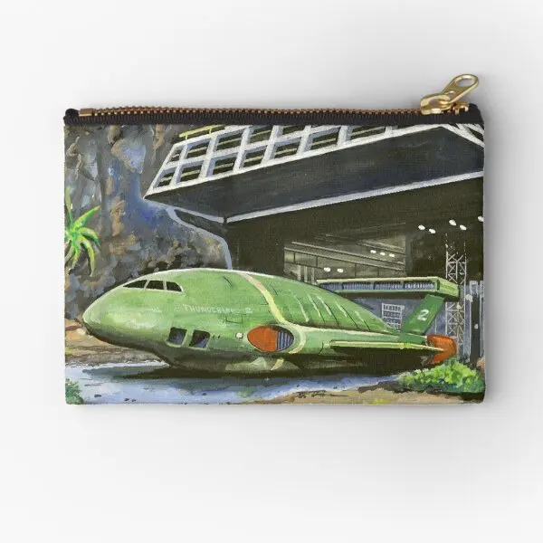 

Thunderbird 2 From Thunderbirds Zipper Pouches Wallet Coin Panties Cosmetic Women Bag Small Packaging Men Pure Underwear