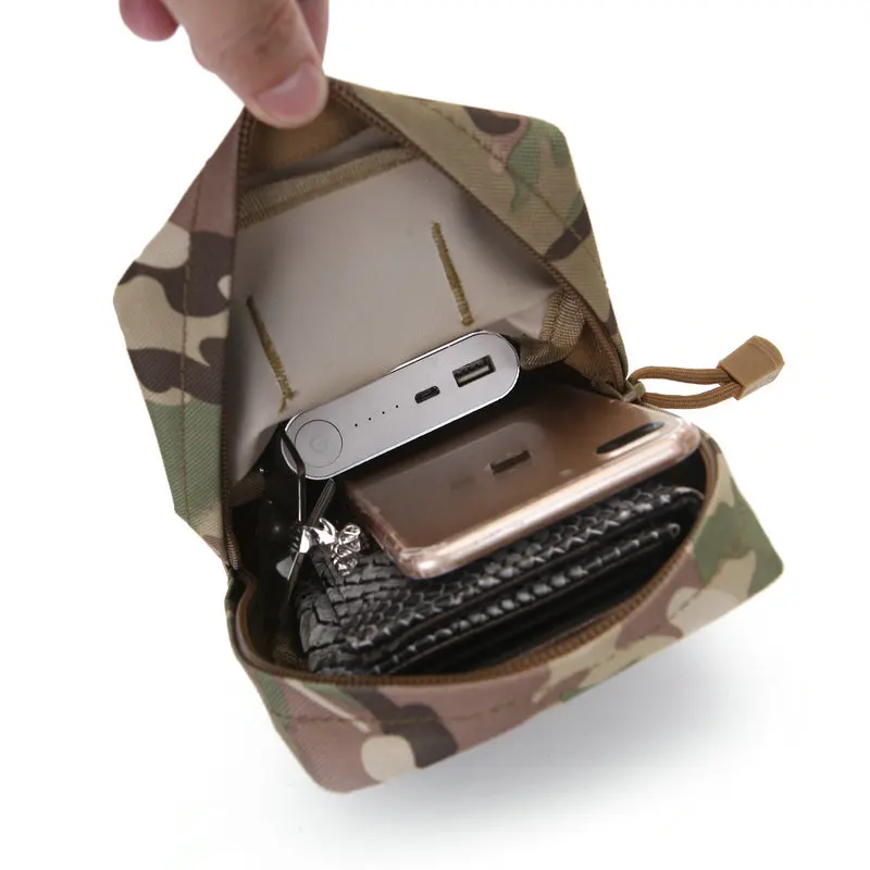 Male Tactical Waist Bag Camouflage EDC Hip Packs Men Mobile Phone Pouch Outdoor Heavy Duty Molle Belt Bags for Molle Backpack 4