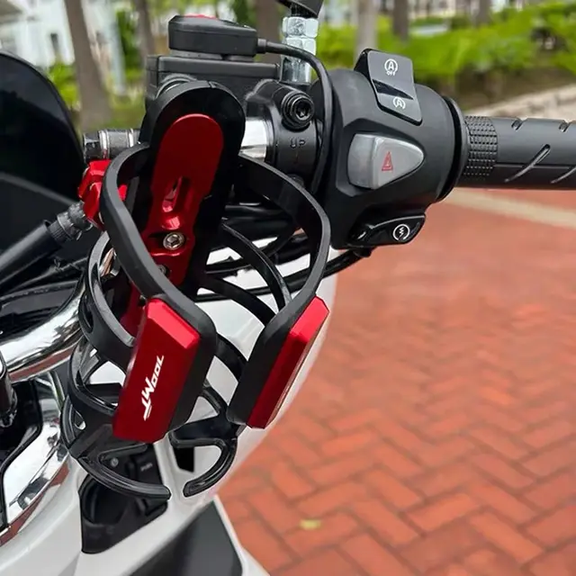 Water Cup Holder For CFMOTO 700MT MT-700 CF 700MT 700mt Motorcycle CNC Beverage Water Bottle Cage Drink Cup Holder 2