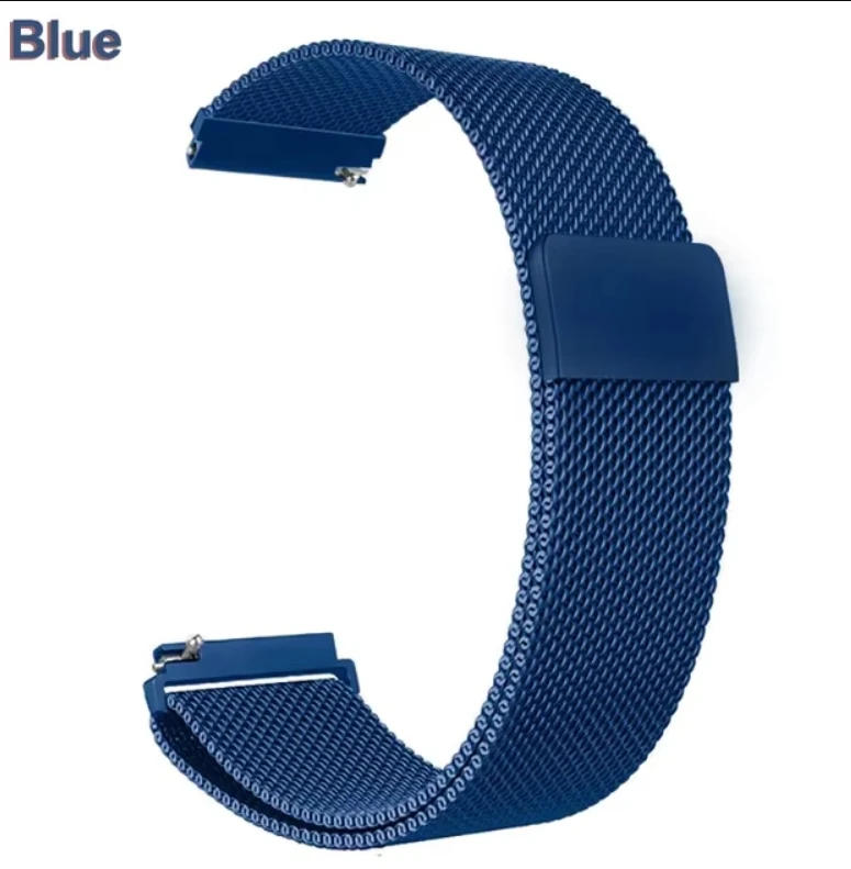Elegant Milanese Loop Watchband, 20mm/22mm – Premium Stainless Steel Strap