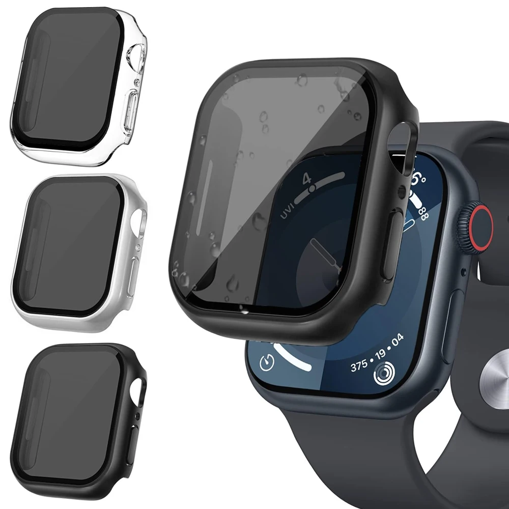 Enhanced Privacy Tempered Glass Protective Case
