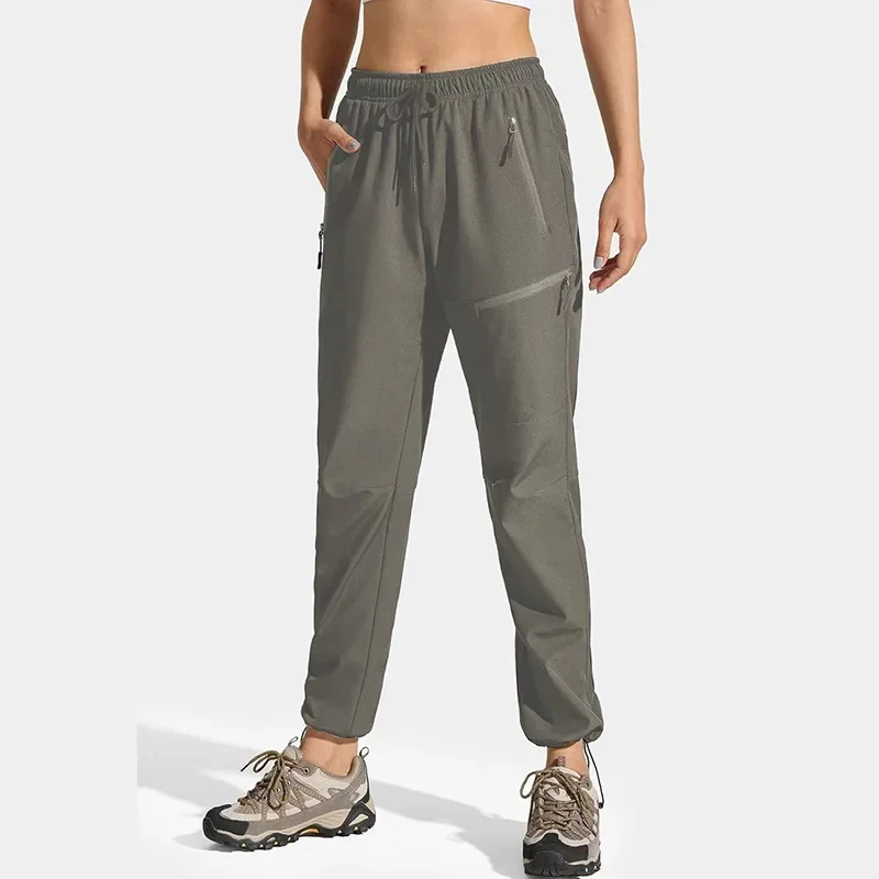 Fleece-Lined Men's Women's Winter Thickened Windproof Waterproof Climbing Pants Loose-Fit Outdoor Sports Casual Long Pants