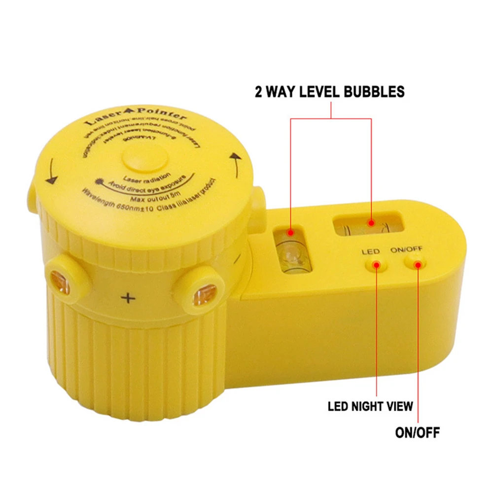 Laser Level Multifunction Cross Line Vertical Horizontal Line Equipment with Tripod