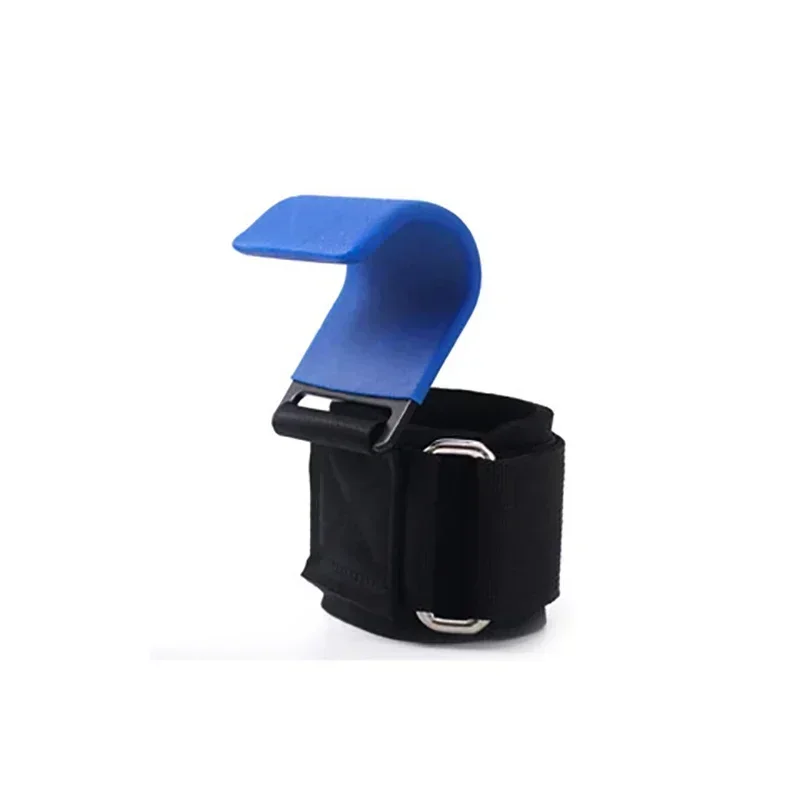 Weight Lifting Hook Grips Wrist Wraps Gym Hand-Bar Wrist Strap Fitness Hook Weight Strap Pull-Ups Power Lift Gloves 2/1PC weightlifting straps