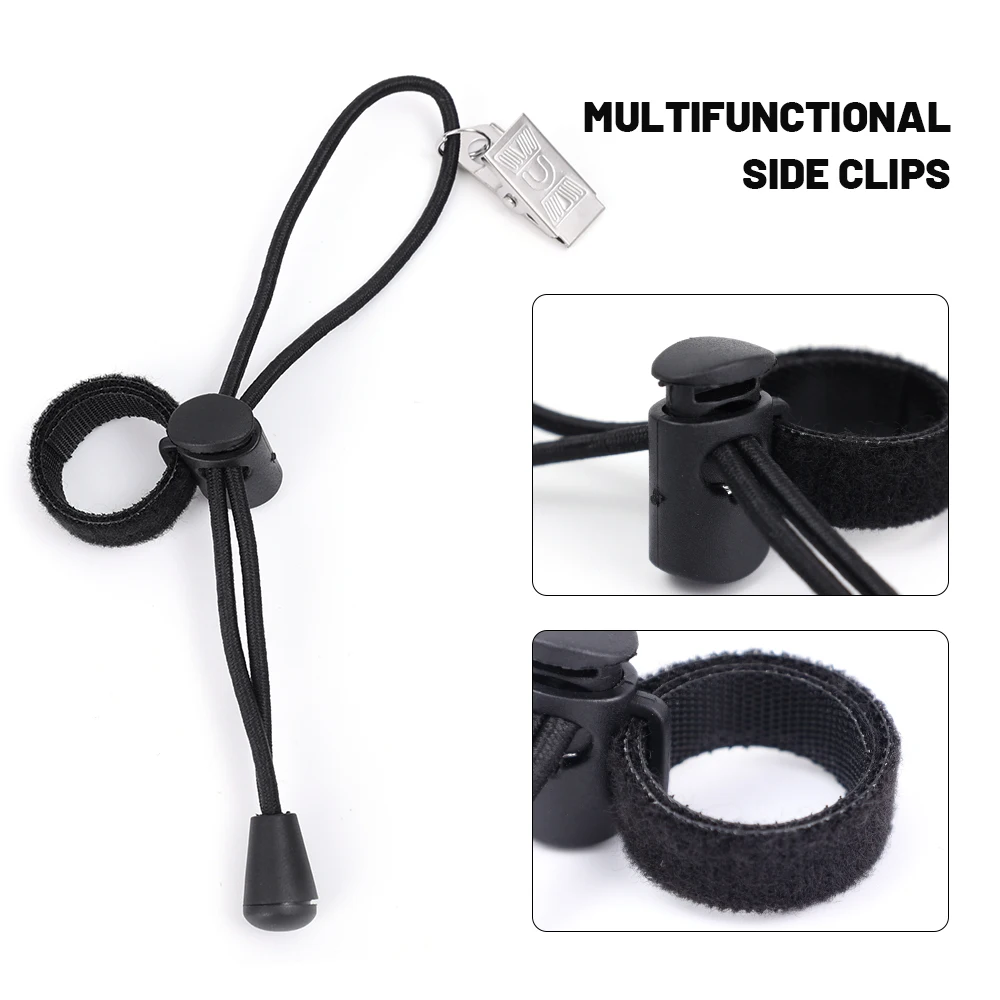 Photography Backdrop Side Clips Background Cloth Clamps 20cm Adjustable Elastic Cord Multi Functional Pants Shortening Clips photography backdrop clips