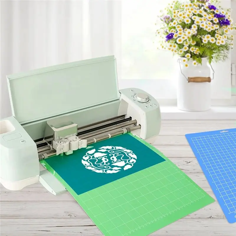 A84X-6PCS 매트 세트 (Explore Air 2/Air/One/Maker 3/Maker 호환) - 다양한 종류의 커팅 매트와 블레이드, 3개 8.5X12인치, 3개 12X12인치