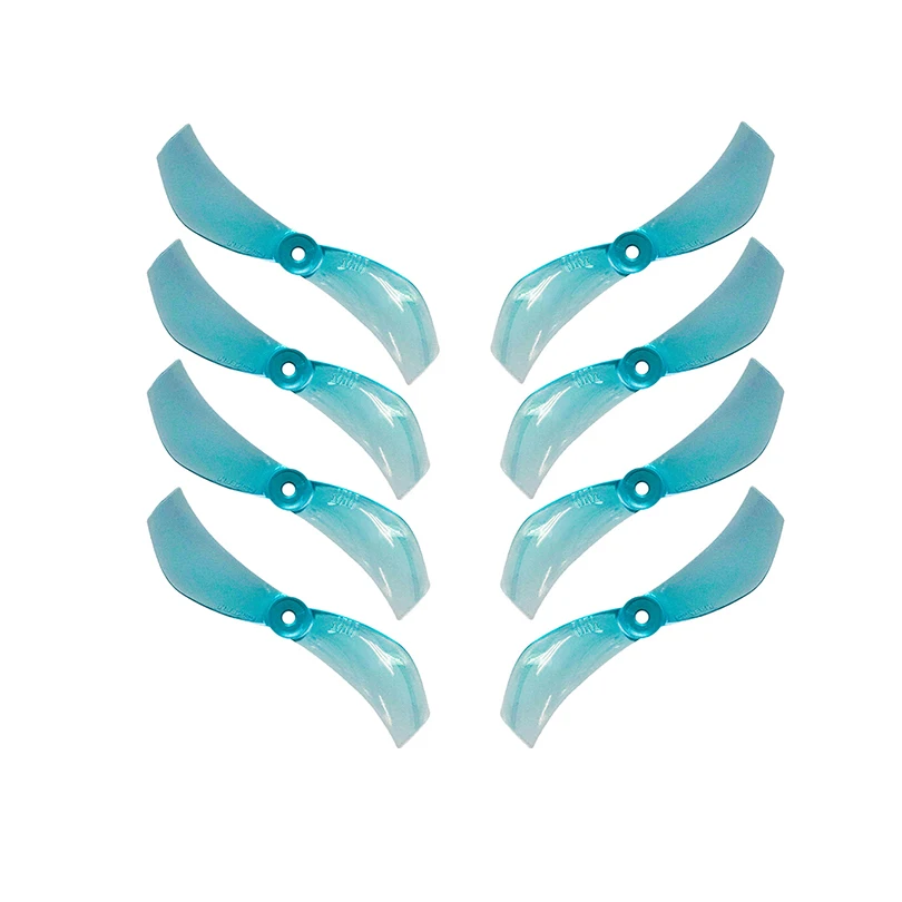 4Pairs 40mm 1610 Propeller 2-Leaves CW CCW Prop 1mm/1.5mm Hole for RC FPV Racing Freestyle Whoop Drone DIY Spare Part