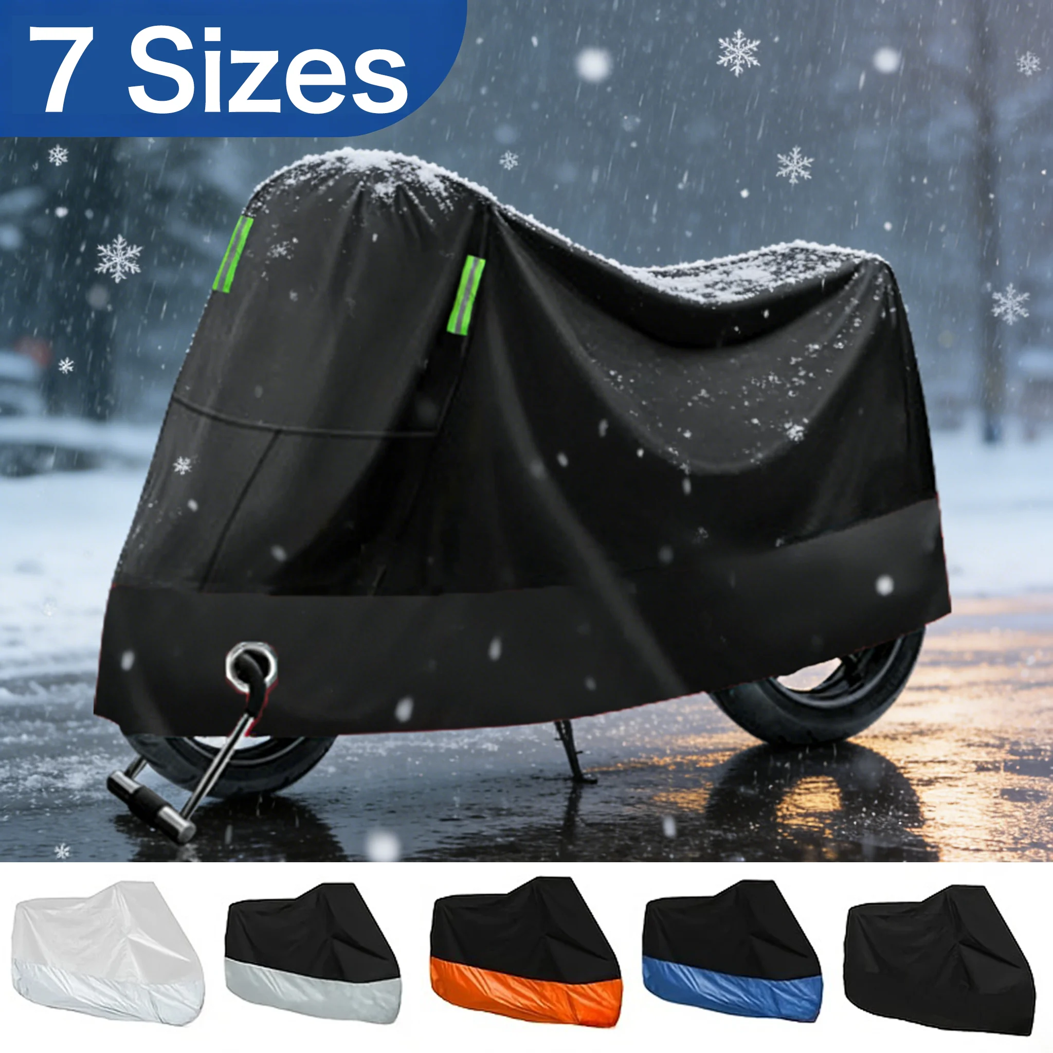 Durable All-Weather Motorcycle Protective Cover