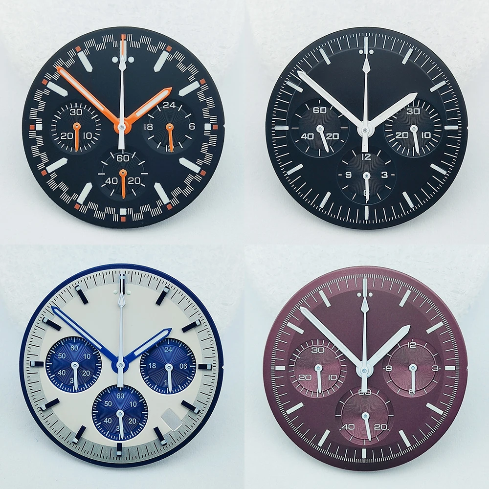 32.5MM vk63 Dial Luminous Watch Dial for VK63 Movement Watch Accessories For vk63 watch Parts Maintenance Tools watch dial accessories,watch face accessories