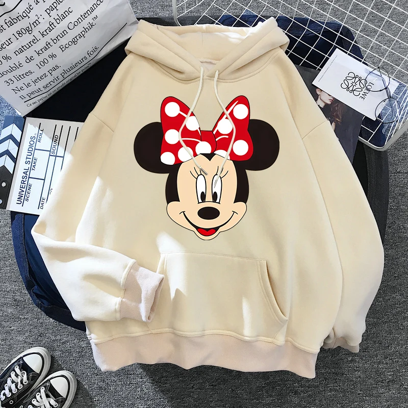 thumbnail image 1 of Sudadera con capucha de Mickey Mouse para niños y niñas, ropa de calle Harajuku, Minnie, Disney, dulce Y2k, 1 of 5