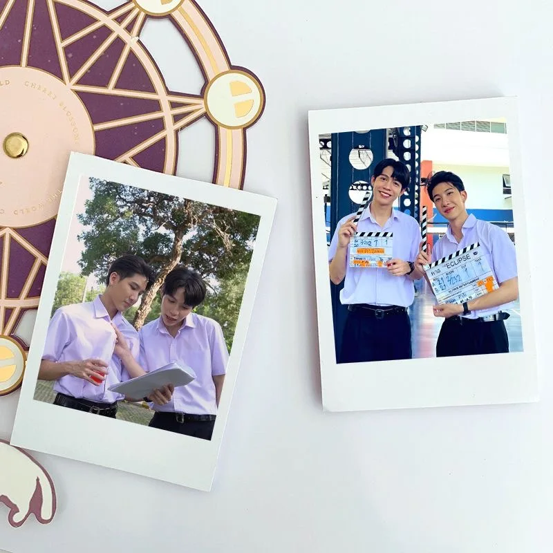 No Repeat Firstkhaotung Joongdunk Poster Lomo Card Pai Li De Thai TV The Heart Killers Drama Stills 3 Inch Small Cards 30/50PC