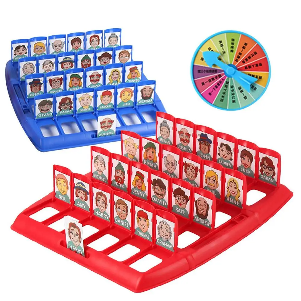 Who Is It Classic Board Games Interactive Party Game Family Memory Guessing  Kids Parent-child Interaction Two-player Games Toys - Expression & Emotion  - AliExpress