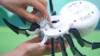 Remote Control Spider Realistic Moving Spider Robot Toys for Toddlers Wireless Remote Controlled Spider with Spray Sound LED 4