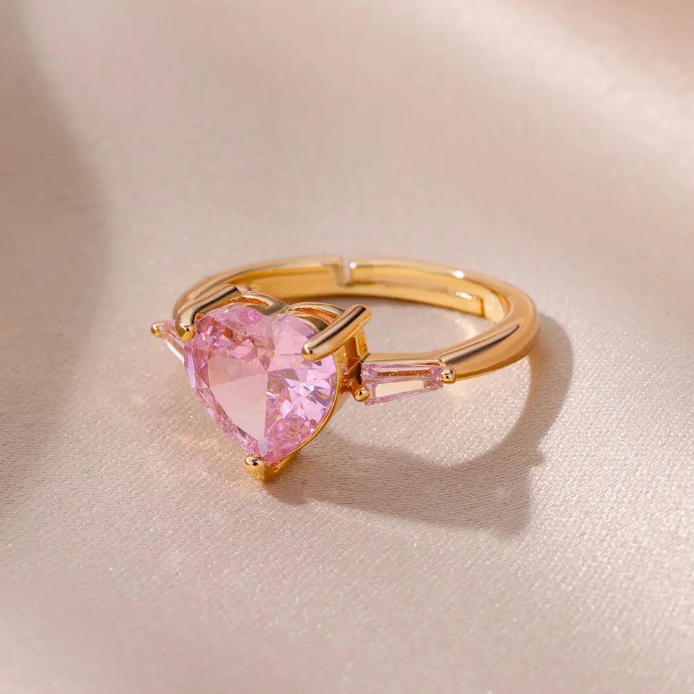 Zircon Geometric Adjustable Jewelry