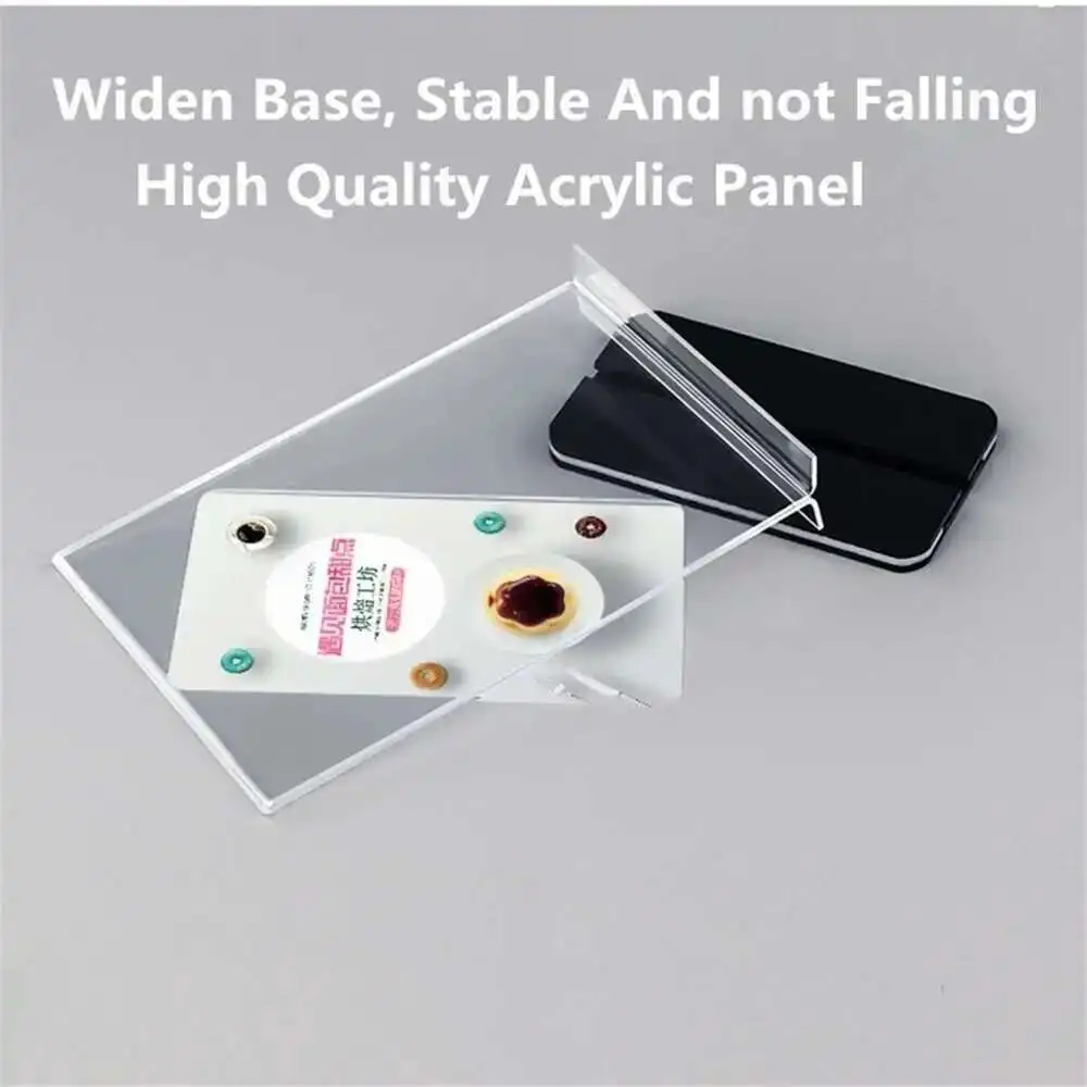 A5 t Shaped Double Sided Acrylic Photo Menu Paper Ad Poster Display Frame Acrylic Sign Holder Stand
