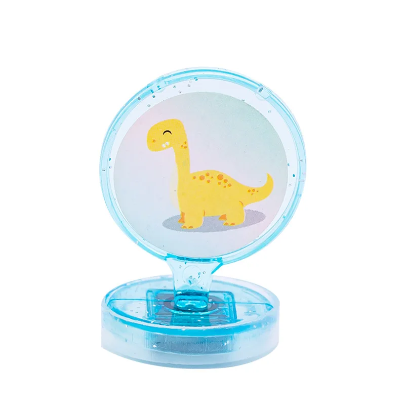 Children's Stamps Cartoon Cute Dinosaur Animals Kids DIY Scrapbooking 10pcs Kids Stamp Stamps Scrapbooking Bonus Toys