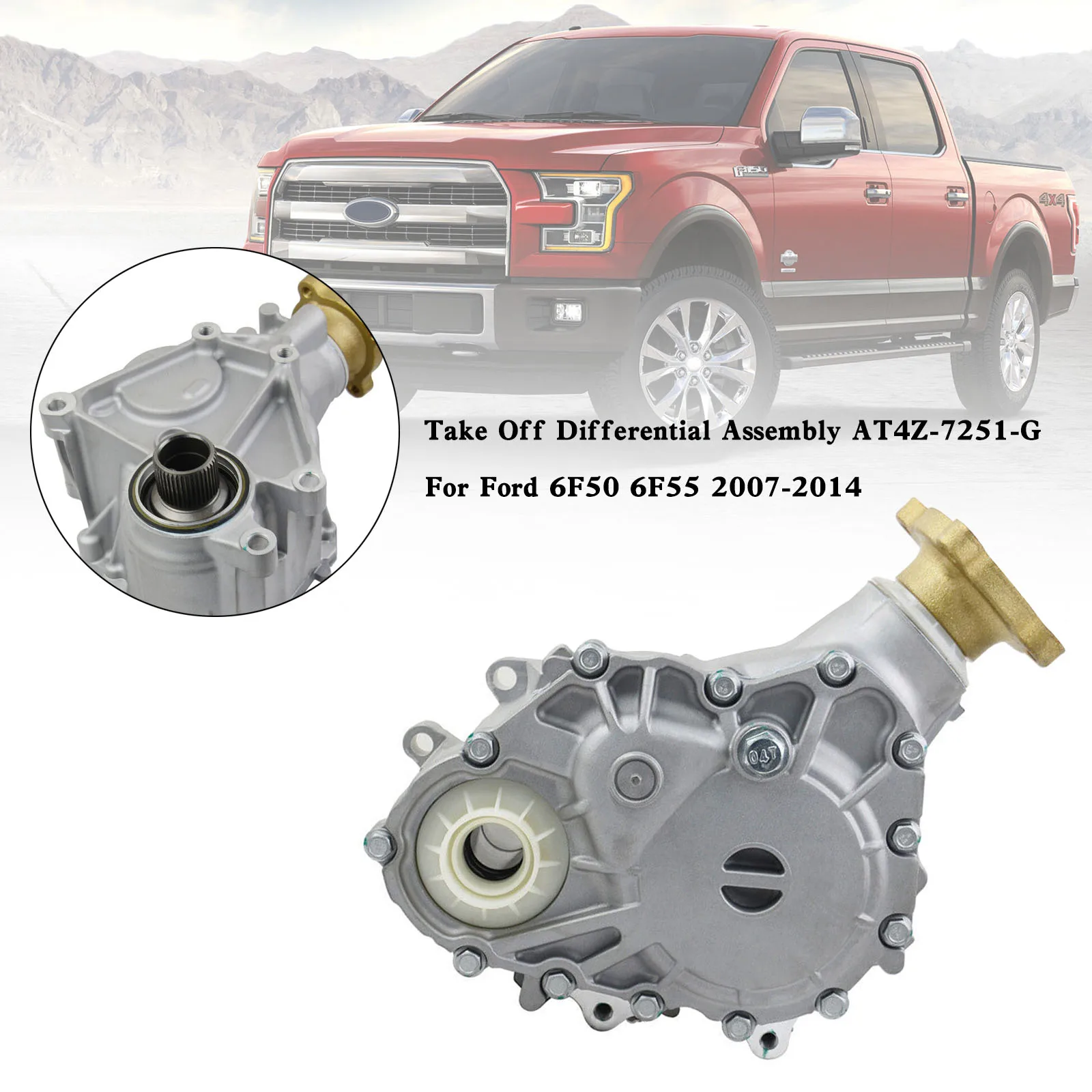

Artudatech Take Off Differential Assembly AT4Z-7251-G For Ford 6F50 6F55 2007-2014 Car Accessories