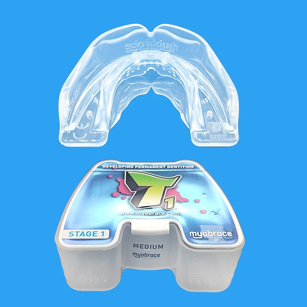 

MRC Dental Orthodontic Brace T1 Myobrace Dental Trainer Appliance Myofunctional Orthodontic Trainer T1 For Class II Correction
