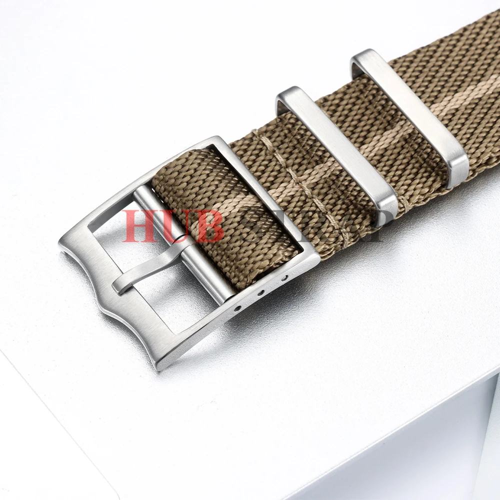 Nylon Woven Canvas Quick Release Watch Strap for Men - Military Sport Style, 20/22mm Adjustable Bracelet