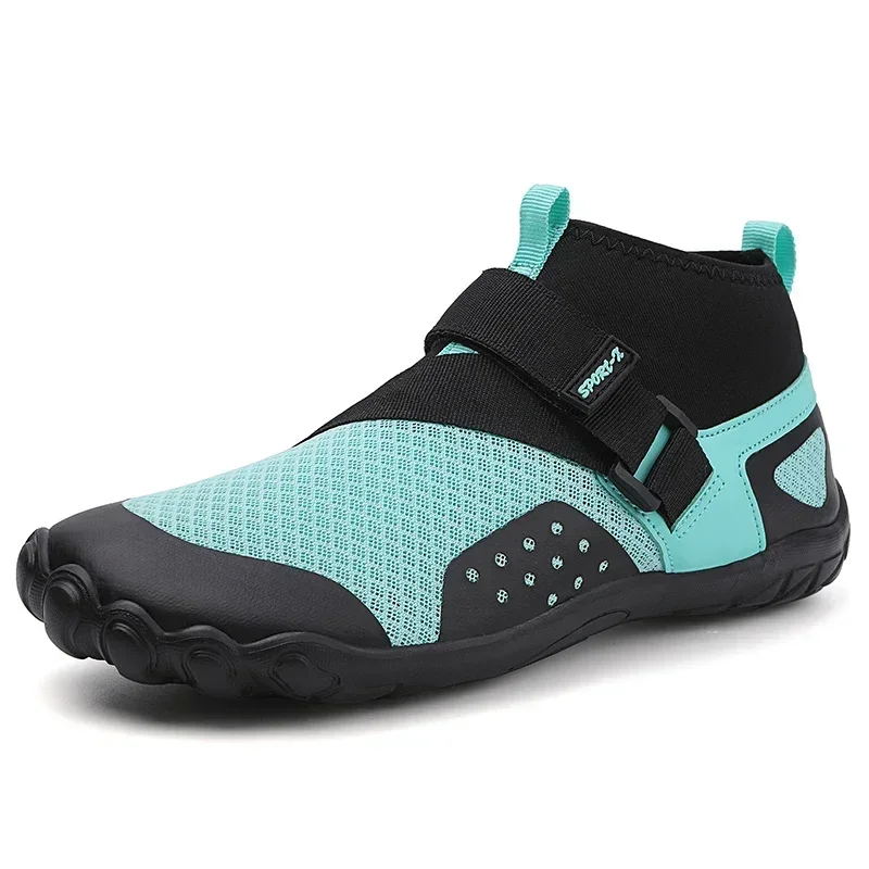 Men Women Swim Aqua Shoes High Top Athletic Hiking Wading Sneakers