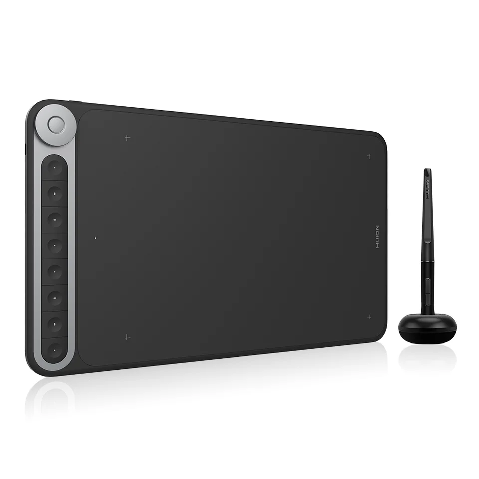 液タブ・ペンタブ HUION Q620M INSPIROY DIAL Huion Inspiroy ダイヤル Q620M グラフィックタブレット 8192 レベル