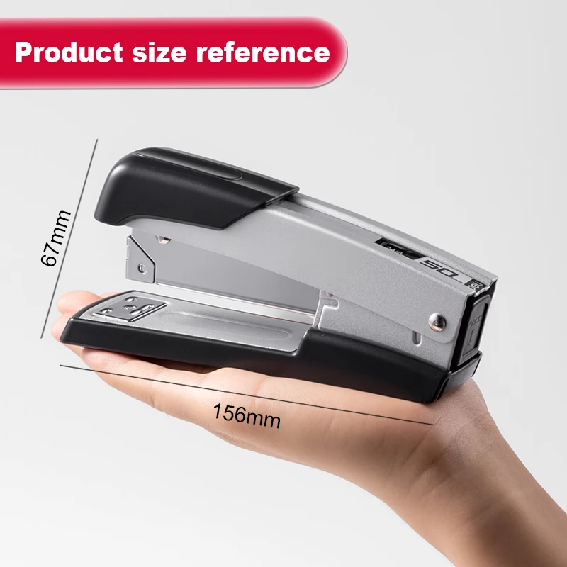 Heavy Duty Stapler Stationery With 1000 Nails Capable Of Binding 50 Sheets Paper for Home Office And Study Supplies - 5