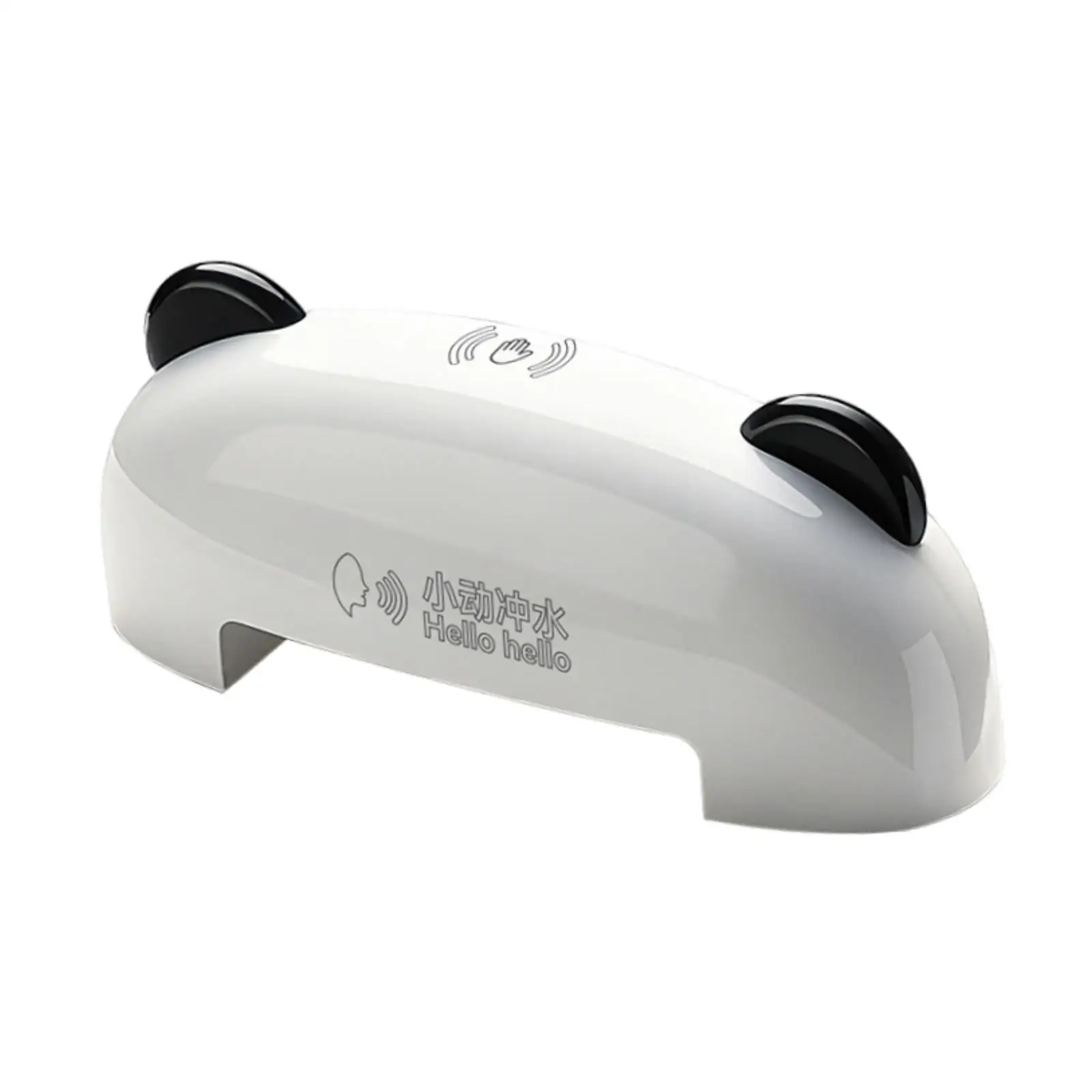 Touchless Toilet Flusher with Voice Control , White Professional 150x50x56mm