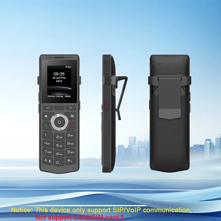 Sbfa22362adc547c2a90553b57f501563p LINKVIL Wireless WiFi SIP VoIP Protocol Audio Handheld Phone for Office Home Hotels Portable with Belt Clip US Plug SIP Phone