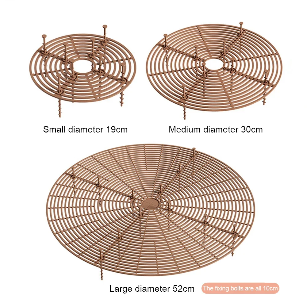 1PC 식물 냄비 손톱과 토양 가드 식물 냄비 그리드 꽃 냄비 커버  안전 마우스 정원 홈 식물 수호자 고양이를 쫓아내다
