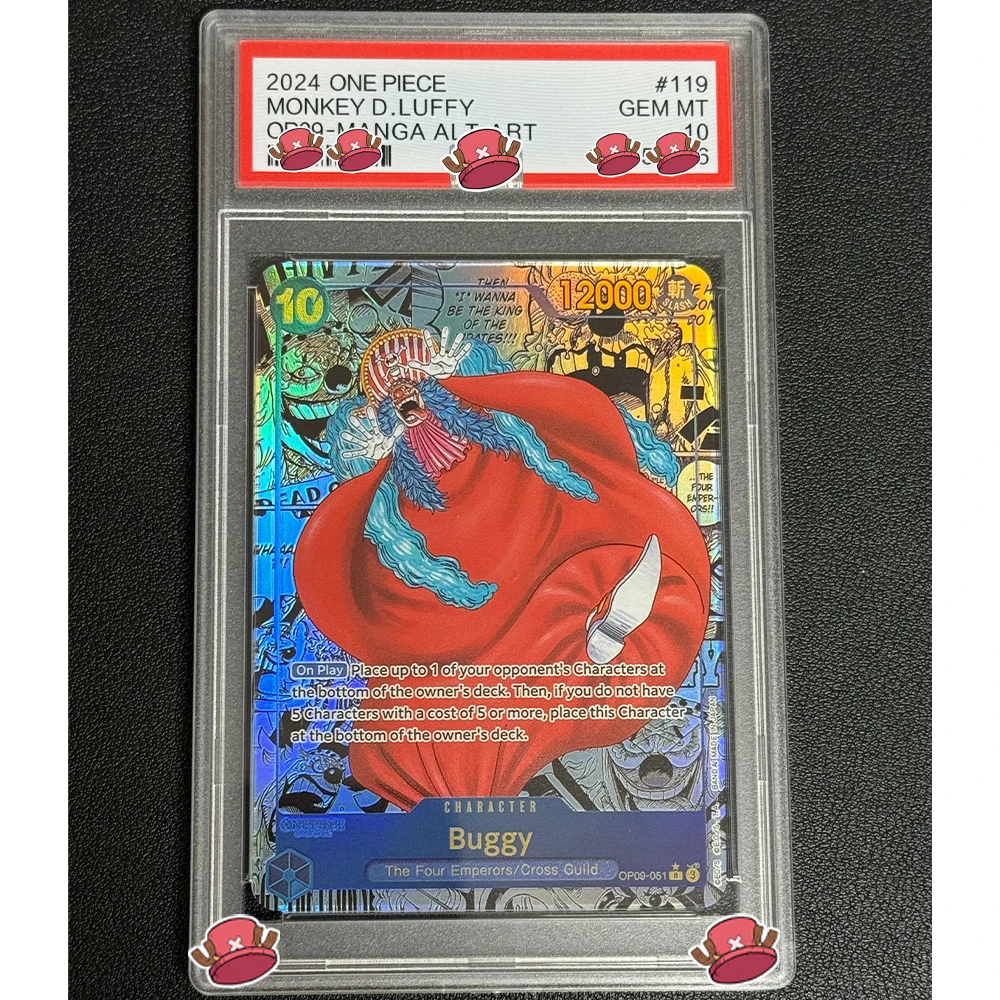2024 OP09 Anime OPCG Graded Collection Card Shanks Luffy Buggy