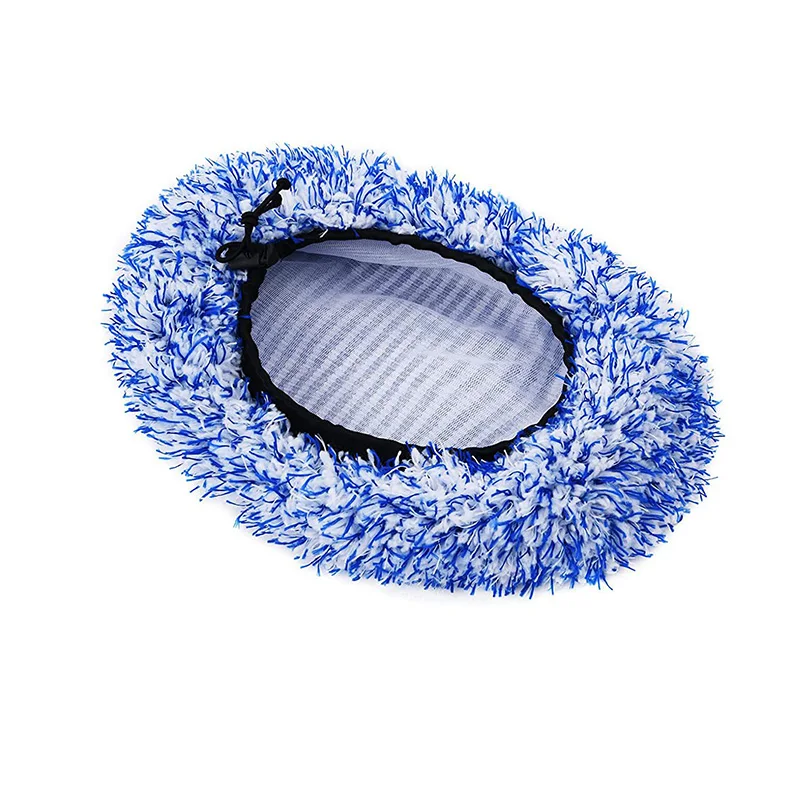 Long Handle Water Brush Head Cover Car Wash Brush Plush Mop Brush Cover Replacement Cloth Cover